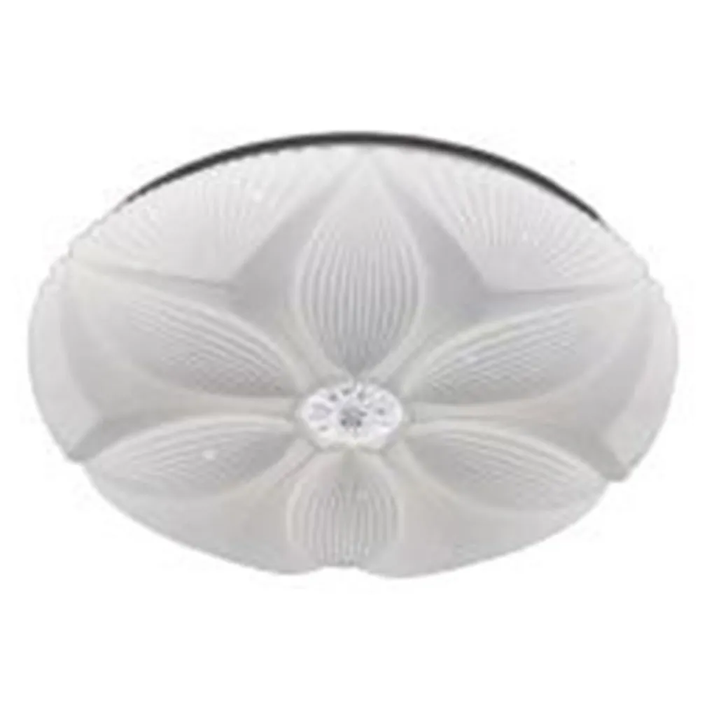 PLAFONIERA LED SOFFITTO DECORO FIORE 45W BIANCO LAMPADA LUCE FREDDA 6500K IP20 71771
