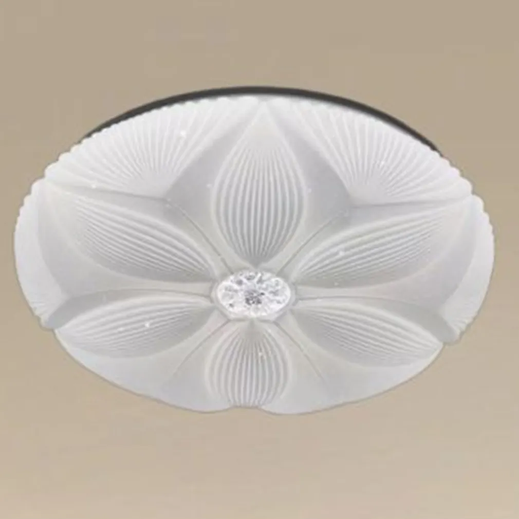PLAFONIERA LED SOFFITTO DECORO FIORE 45W BIANCO LAMPADA LUCE FREDDA 6500K IP20 71771
