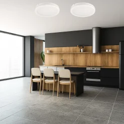 PLAFONIERA LED 29W TECNOLOGIA CCT APPLIQUE INTERNO ESTERNO SOFFITTO PARETE IP65 ESS-02-3C