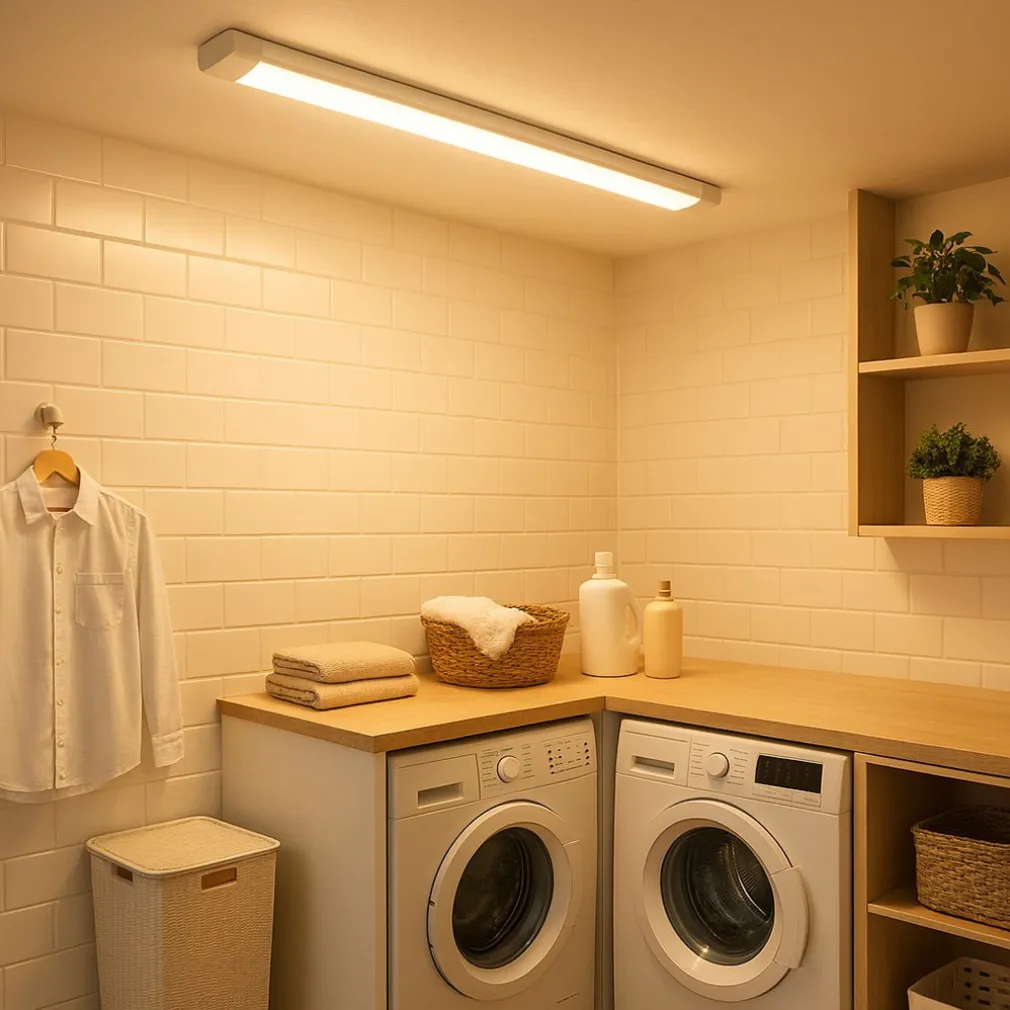 PLAFONIERA LINEARE LED SLIM 72W 150CM TECNOLOGIA CCT SWITCH ALTA LUMINOSITÀ IP20 PF-150-3C