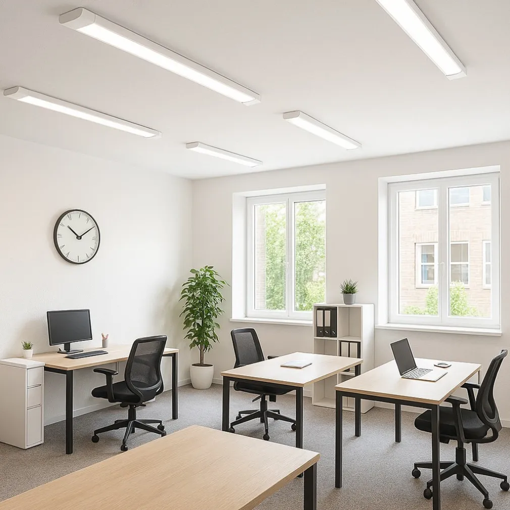 PLAFONIERA LINEARE LED SLIM 72W 150CM TECNOLOGIA CCT SWITCH ALTA LUMINOSITÀ IP20 PF-150-3C