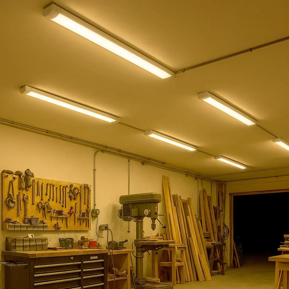 PLAFONIERA LINEARE LED SLIM 27 W 60 CM TECNOLOGIA CCT SWITCH ALTA LUMINOSITÀ IP20 PF-60-3C