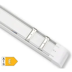 PLAFONIERA LINEARE LED SLIM 27 W 60 CM TECNOLOGIA CCT SWITCH ALTA LUMINOSITÀ IP20 PF-60-3C