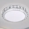PLAFONIERA SOFFITTO 65W Ø50CM LED DESIGN A STRATI CRISTALLI ROTONDO LUCE FREDDA 48316