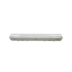 PLAFONIERA STAGNA 2 NEON LED TUBO T8 G13 120 CM DA PARETE SOFFITTO IP65 T8-120S