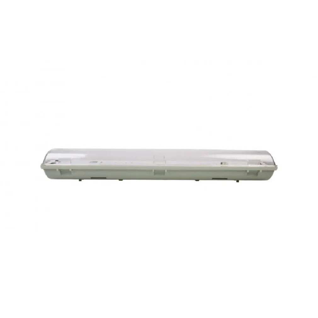 PLAFONIERA STAGNA 2 NEON LED TUBO T8 G13 120 CM DA PARETE SOFFITTO IP65 T8-120S