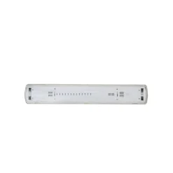PLAFONIERA STAGNA 2 NEON LED TUBO T8 G13 120 CM DA PARETE SOFFITTO IP65 T8-120S