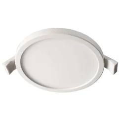PLAFONIERA TONDA INCASSO 10CM FARETTO LED 7W MODERNO PANNELLO LUCE CALDA SOFFITTO