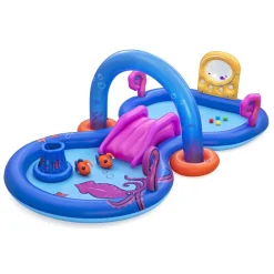 PLAY CENTER GONFIABILE SEA ODYSSEY PISCINA SCIVOLO PER BAMBINI 330X188X117CM 53167