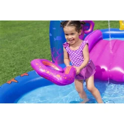 PLAY CENTER GONFIABILE SEA ODYSSEY PISCINA SCIVOLO PER BAMBINI 330X188X117CM 53167