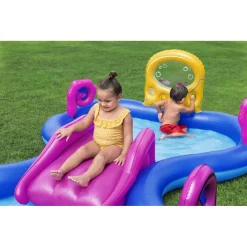 PLAY CENTER GONFIABILE SEA ODYSSEY PISCINA SCIVOLO PER BAMBINI 330X188X117CM 53167