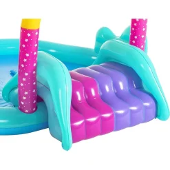 PLAY CENTER MAGICO UNICORNO PISCINA 274X198X137CM SCIVOLO ANELLI BACCHETTA 53097