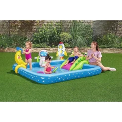 PLAY CENTER PICCOLO ASTRONAUTA GONFIABILE 228X206X84 CM PISCINA GIARDINO 53126
