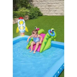PLAY CENTER PICCOLO ASTRONAUTA GONFIABILE 228X206X84 CM PISCINA GIARDINO 53126