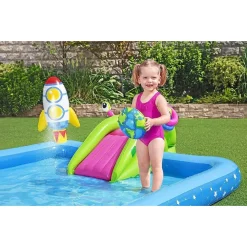PLAY CENTER PICCOLO ASTRONAUTA GONFIABILE 228X206X84 CM PISCINA GIARDINO 53126