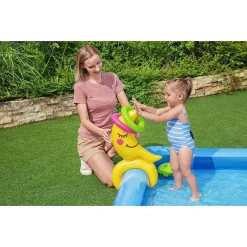 PLAY CENTER PICCOLO ASTRONAUTA GONFIABILE 228X206X84 CM PISCINA GIARDINO 53126