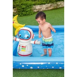 PLAY CENTER PICCOLO ASTRONAUTA GONFIABILE 228X206X84 CM PISCINA GIARDINO 53126
