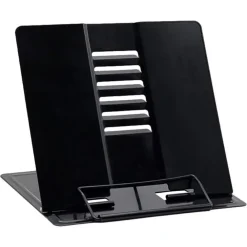 POGGIA LIBRI PIEGHEVOLE ESPOSITORE IN METALLO PORTA DOCUMENTI REGOLABILE LETTURA