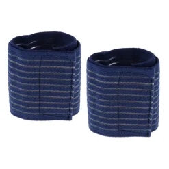 POLSO BENDA POLSIERA FASCIATURA DI SUPPORTO POLSINO ELASTICO ACCESSORI BLU
