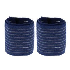 POLSO BENDA POLSIERA FASCIATURA DI SUPPORTO POLSINO ELASTICO ACCESSORI BLU