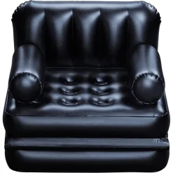 POLTRONA DIVANO GONFIABILE 4IN1 MULTI-MAX 191X97X64CM PIEGHEVOLE FLOCCATA 75114