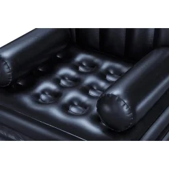 POLTRONA DIVANO GONFIABILE 4IN1 MULTI-MAX 191X97X64CM PIEGHEVOLE FLOCCATA 75114