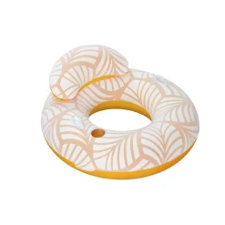 POLTRONA GONFIABILE COMFORT PLUSH GALLEGGIANTE PISCINA SPIAGGIA 118X117CM 43643