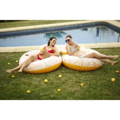 POLTRONA GONFIABILE COMFORT PLUSH GALLEGGIANTE PISCINA SPIAGGIA 118X117CM 43643