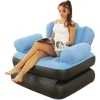 POLTRONA GONFIABILE DIVANO LETTO AD ARIA PIEGHEVOLE PORTATILE MATERASSO CAMPEGGIO