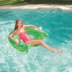 POLTRONA GONFIABILE GALLEGGIANTE SIT'N EASE 152X99CM CON MANIGLIE PORTABICCHIERI 43118