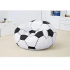 POLTRONA GONFIABILE PALLONE DA CALCIO POLTRONCINA SOCCER 114X112X66CM SEDIA 75010