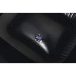 POLTRONA GONFIABILE POUF PUFFO GRAFFITI STREET ART 112X112X66 CM 3 COLORI 75075