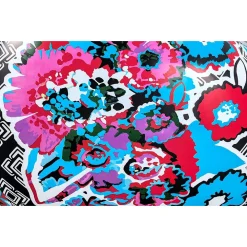 POLTRONA GONFIABILE PUFFO INFLATE-A-CHAIR 112X112X66CM FLOREALE STREET ART 75111