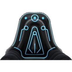 POLTRONA GONFIABILE THE MAINFRAME MATRIX 112X99X125CM TASCA PORTAOGGETTI 75077