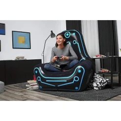 POLTRONA GONFIABILE THE MAINFRAME MATRIX 112X99X125CM TASCA PORTAOGGETTI 75077