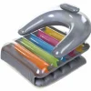 POLTRONA MATERASSINO GONFIABILE MULTICOLOR 198X84CM PER MARE PISCINA PIEGHEVOLE