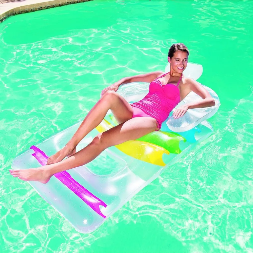 POLTRONA MATERASSINO GONFIABILE KOOL LOUNGE 165X89CM MARE PISCINA SPIAGGIA 43011