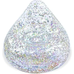 POLTRONA POLTRONCINA GONFIABILE GLITTER DREAM 72X72X64CM 2 CAMERA AD ARIA 75105