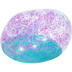 POLTRONA POUF GONFIABILE GLITTER DREAM PER BAMBINI +6 ANNI 114 X 112 X 66 CM 75115