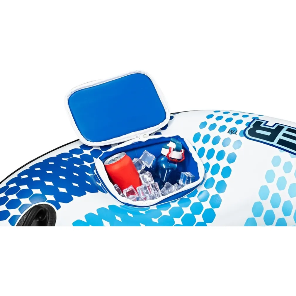 POLTRONA RAPID RIDER ULTRA GONFIABILE CON MANIGLIE PORTABICCHIERE REFRIGERATORE 43726