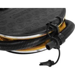 POMPA A PIEDE 29X22 CM VOLUME 1.600 CC GONFIA/SGONFIA 3 ADATTATORI VALVOLA 62005