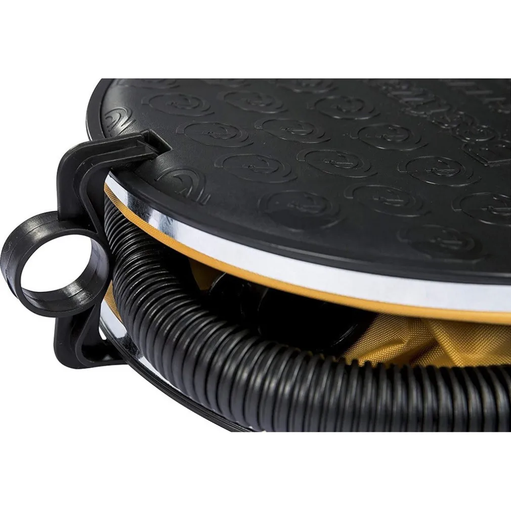 POMPA A PIEDE 29X22 CM VOLUME 1.600 CC GONFIA/SGONFIA 3 ADATTATORI VALVOLA 62005