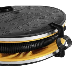 POMPA A PIEDE 29X22 CM VOLUME 1.600 CC GONFIA/SGONFIA 3 ADATTATORI VALVOLA 62005