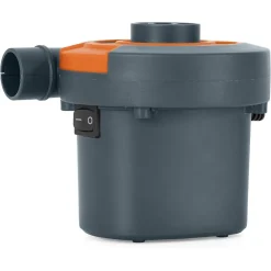 POMPA AD ARIA ELETTRICA DI GONFIAGGIO CON ADATTATORI PER VALVOLE 220V PORTATILE 020053