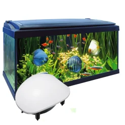 POMPA ARIA AREATORE AERATORE PER DA ACQUARIO PESCI 2,1 L/M ESTERNA 1.5 W AP-8801