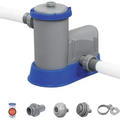 POMPA DI FILTRAGGIO A CARTUCCIA TIPO III 5.678 L/H PER PISCINE FUORI TERRA 58389