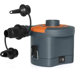 POMPA DI GONFIACCIO ELETTRICA AD ARIA SIDEWINDER A BATTERIA 3 ADATTATORI 62141