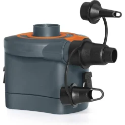 POMPA DI GONFIACCIO ELETTRICA AD ARIA SIDEWINDER A BATTERIA 3 ADATTATORI 62141