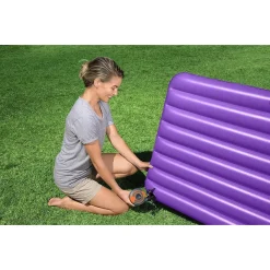 POMPA DI GONFIACCIO ELETTRICA AD ARIA SIDEWINDER A BATTERIA 3 ADATTATORI 62141