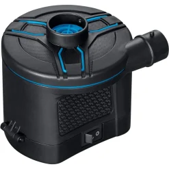 POMPA DI GONFIAGGIO ELETTRICA POWERTOUCH A BATTERIE CON 3 ADATTATORI 12X11X10CM 62254